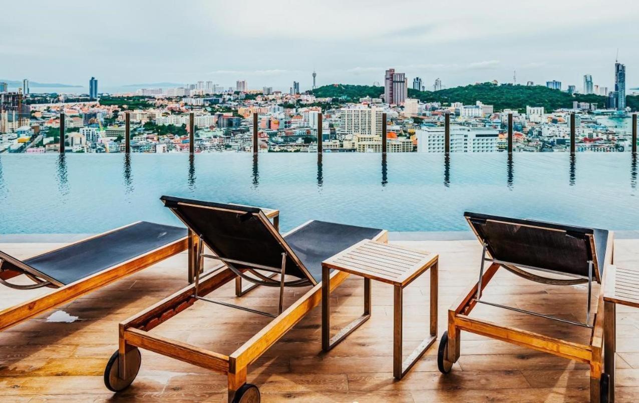 Central Pattaya - Infinity Pool Condo Pattaya View Dış mekan fotoğraf